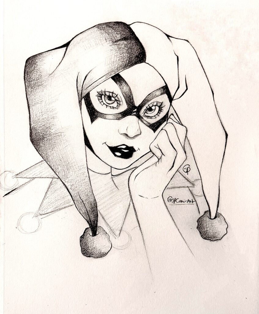 Harley Quinn Sketch